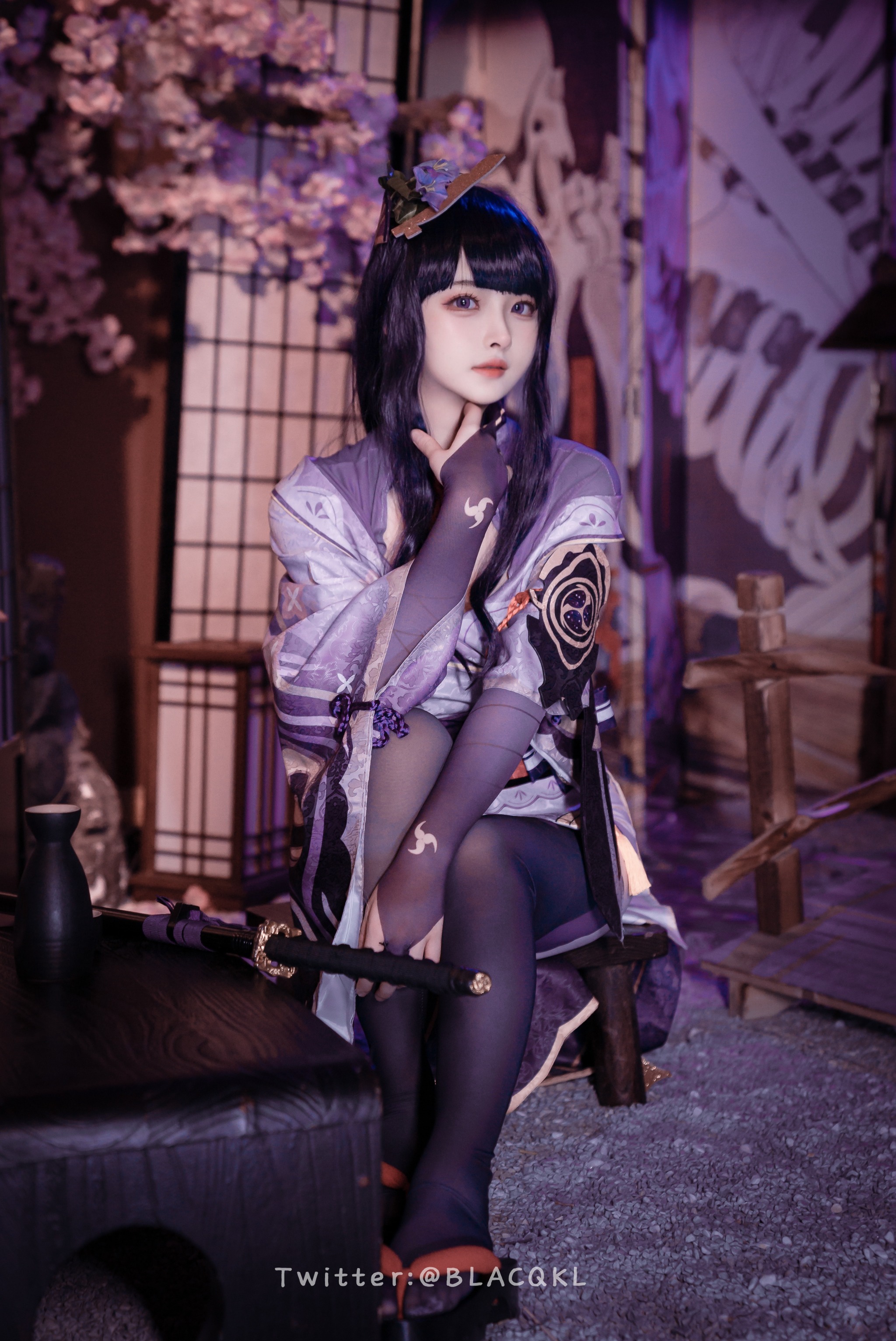 白莉爱吃巧克力 - NO.005 雷电将军[57P]-XikXak